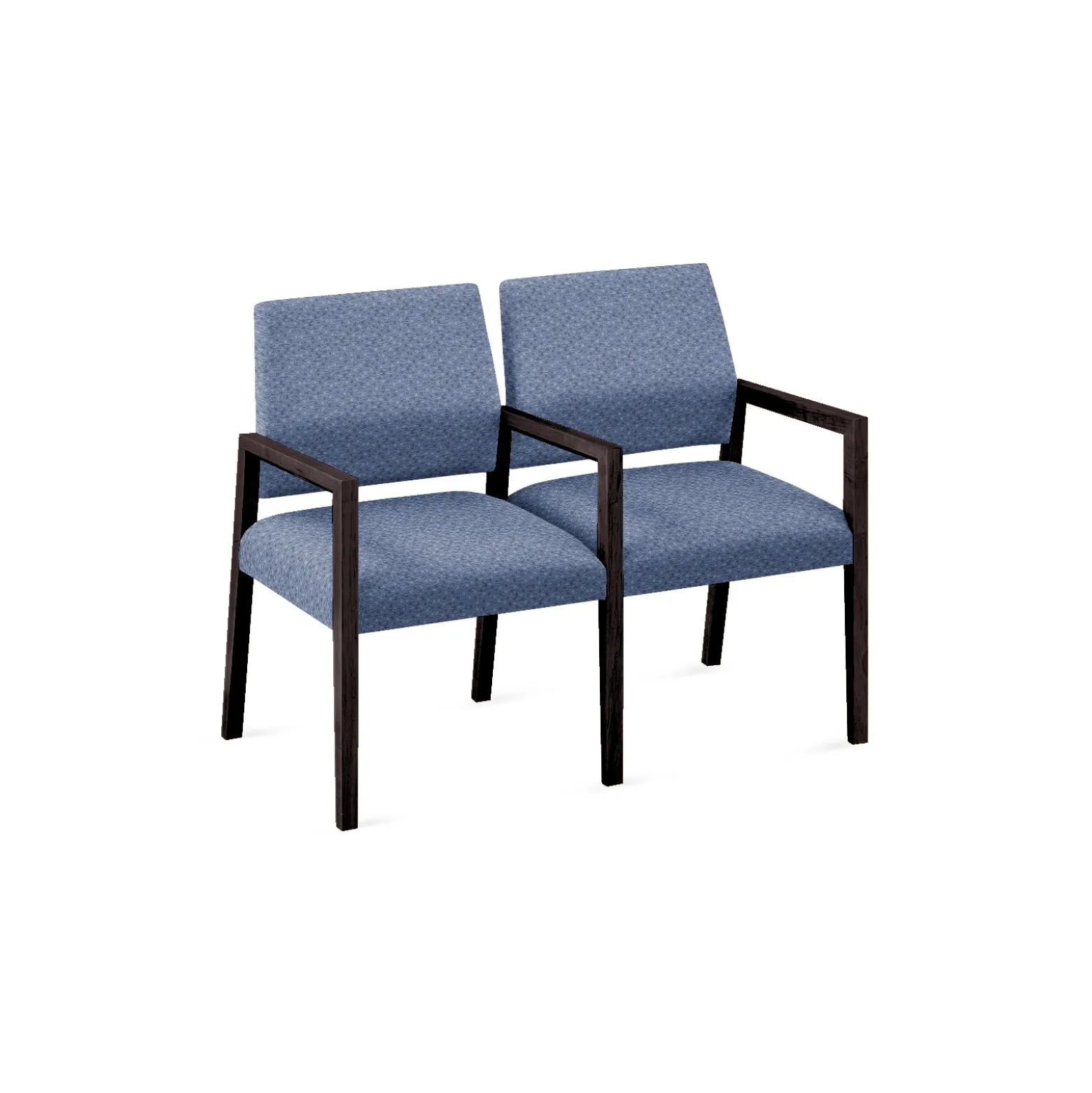 Hampton 2 Seat Sofa with Center Arms in Standard Upholstery