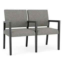 Hampton 2 Seat Sofa with Center Arms in Standard Upholstery