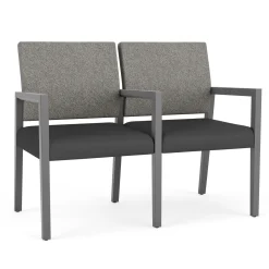 Hampton 2 Seat Sofa with Center Arms in Standard Upholstery