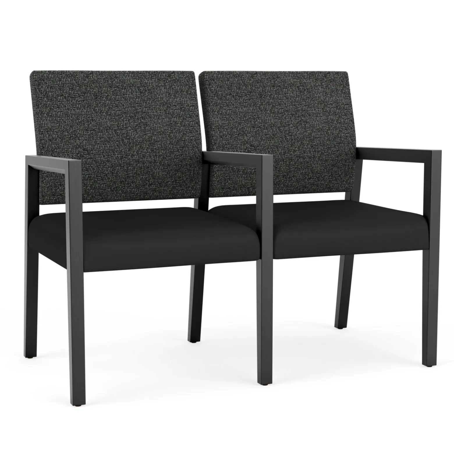 Hampton 2 Seat Sofa with Center Arms in Standard Upholstery