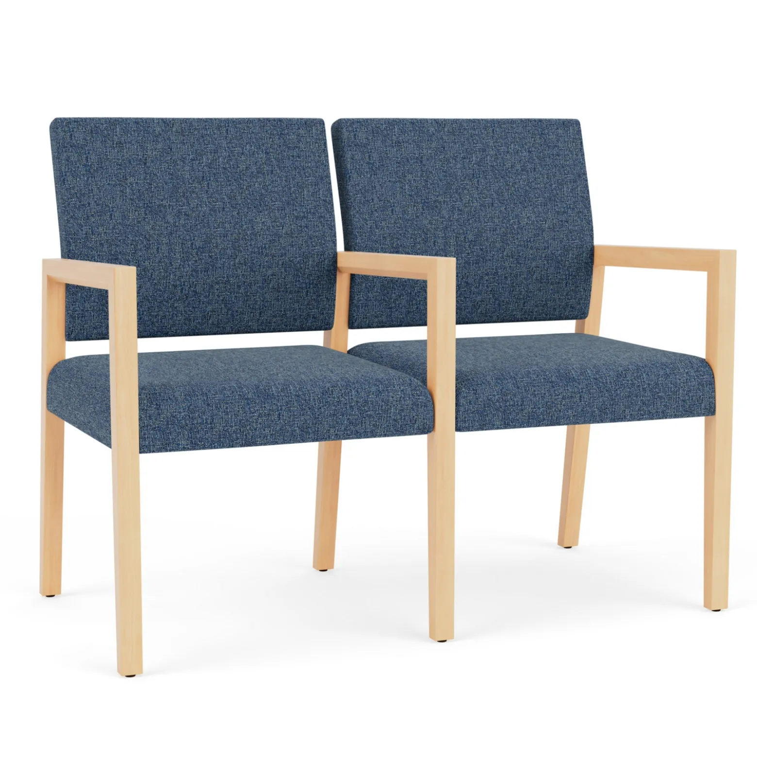 Hampton 2 Seat Sofa with Center Arms in Standard Upholstery