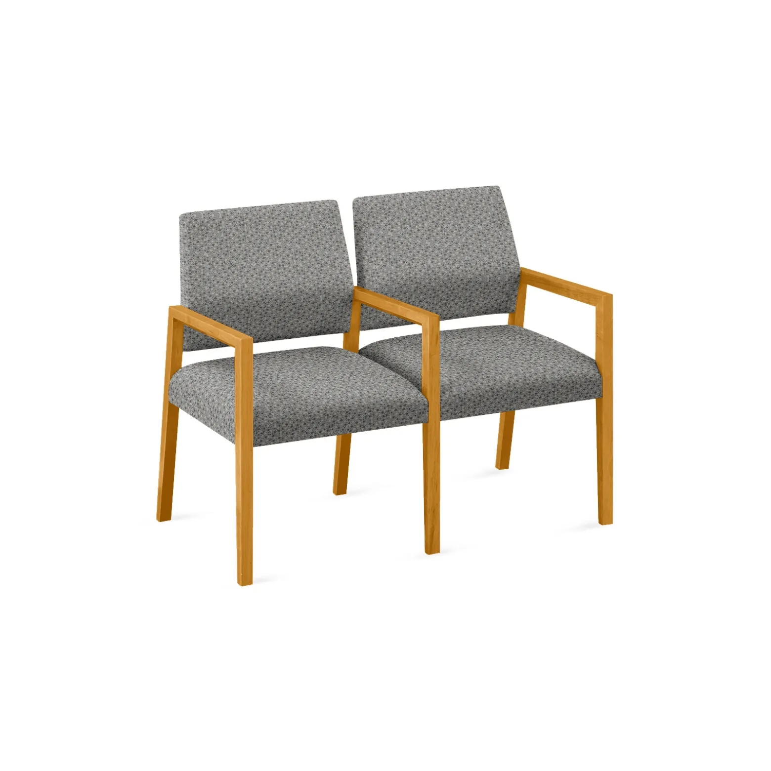 Hampton 2 Seat Sofa with Center Arms in Standard Upholstery