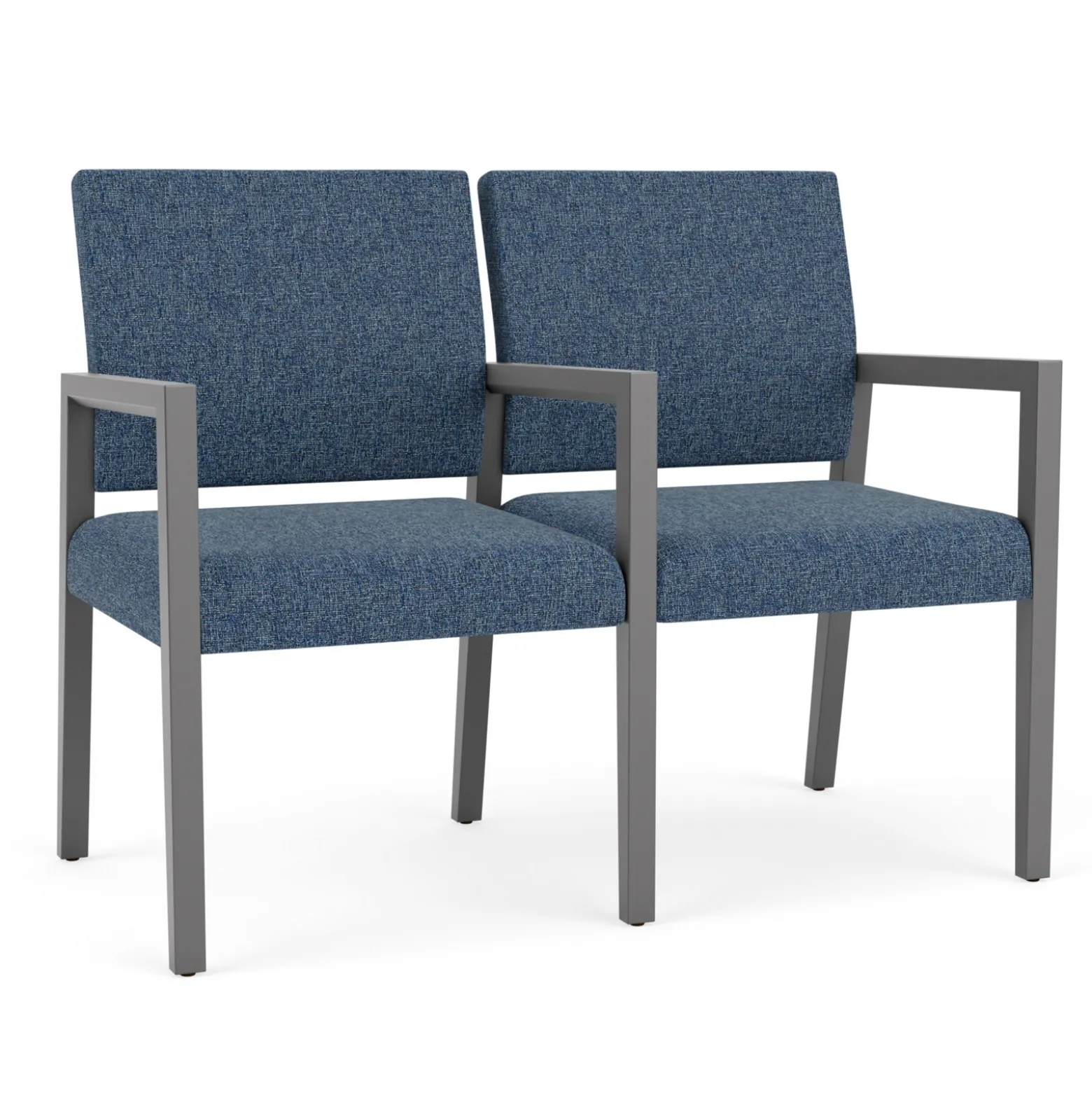 Hampton 2 Seat Sofa with Center Arms in Standard Upholstery