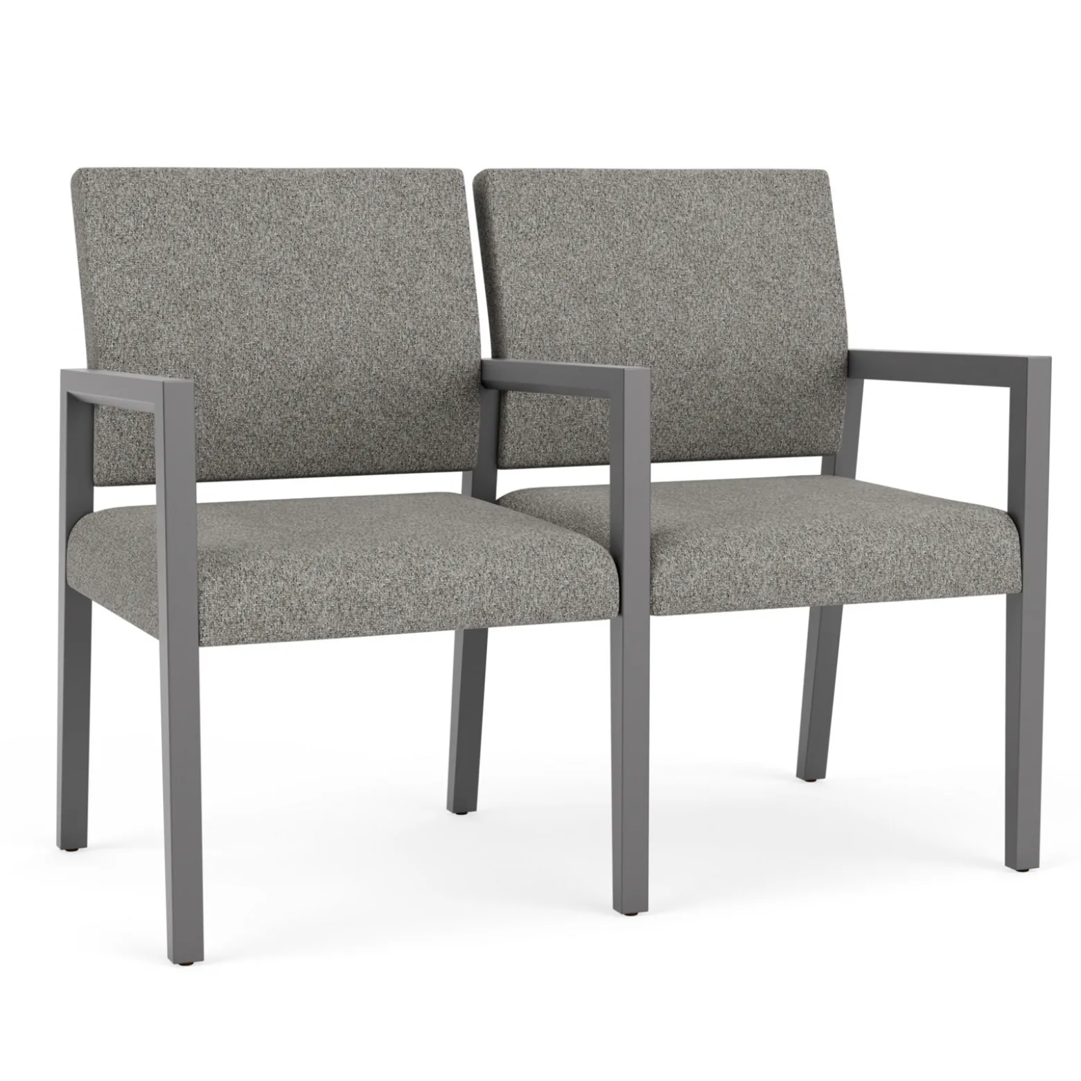 Hampton 2 Seat Sofa with Center Arms in Standard Upholstery