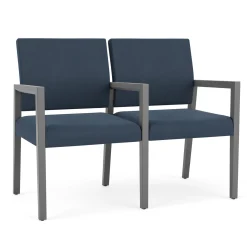 Hampton 2 Seat Sofa with Center Arms in Standard Upholstery