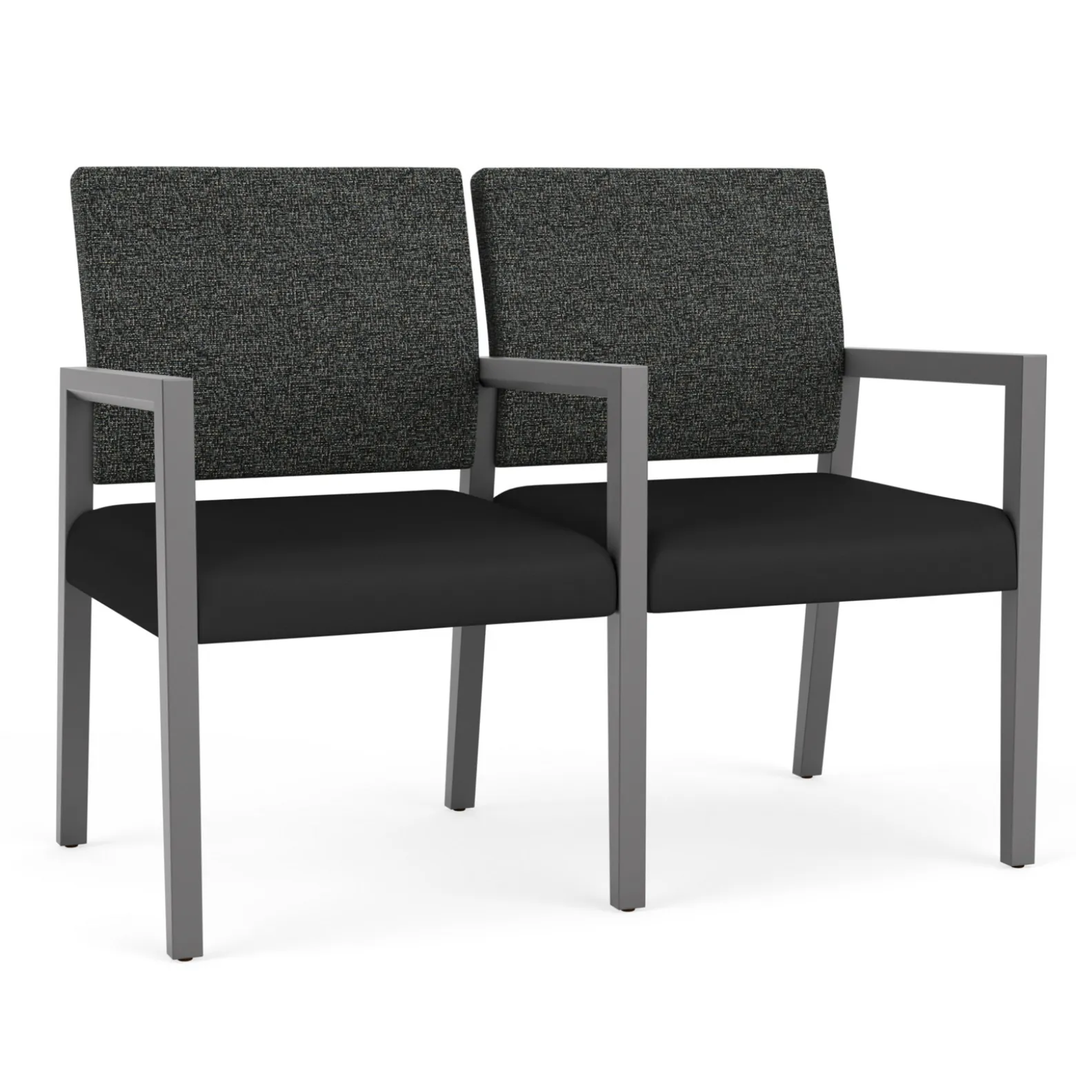 Hampton 2 Seat Sofa with Center Arms in Standard Upholstery