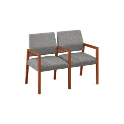 Hampton 2 Seat Sofa with Center Arms in Standard Upholstery