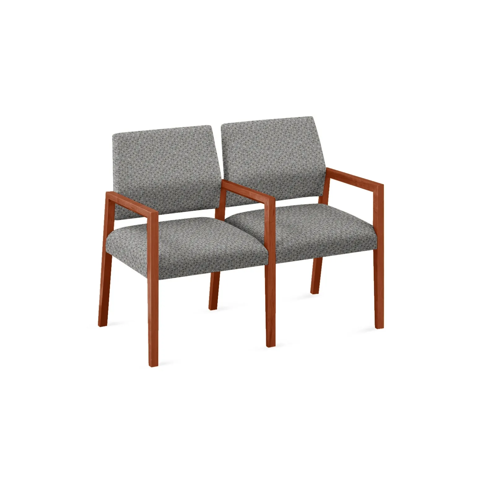 Hampton 2 Seat Sofa with Center Arms in Standard Upholstery