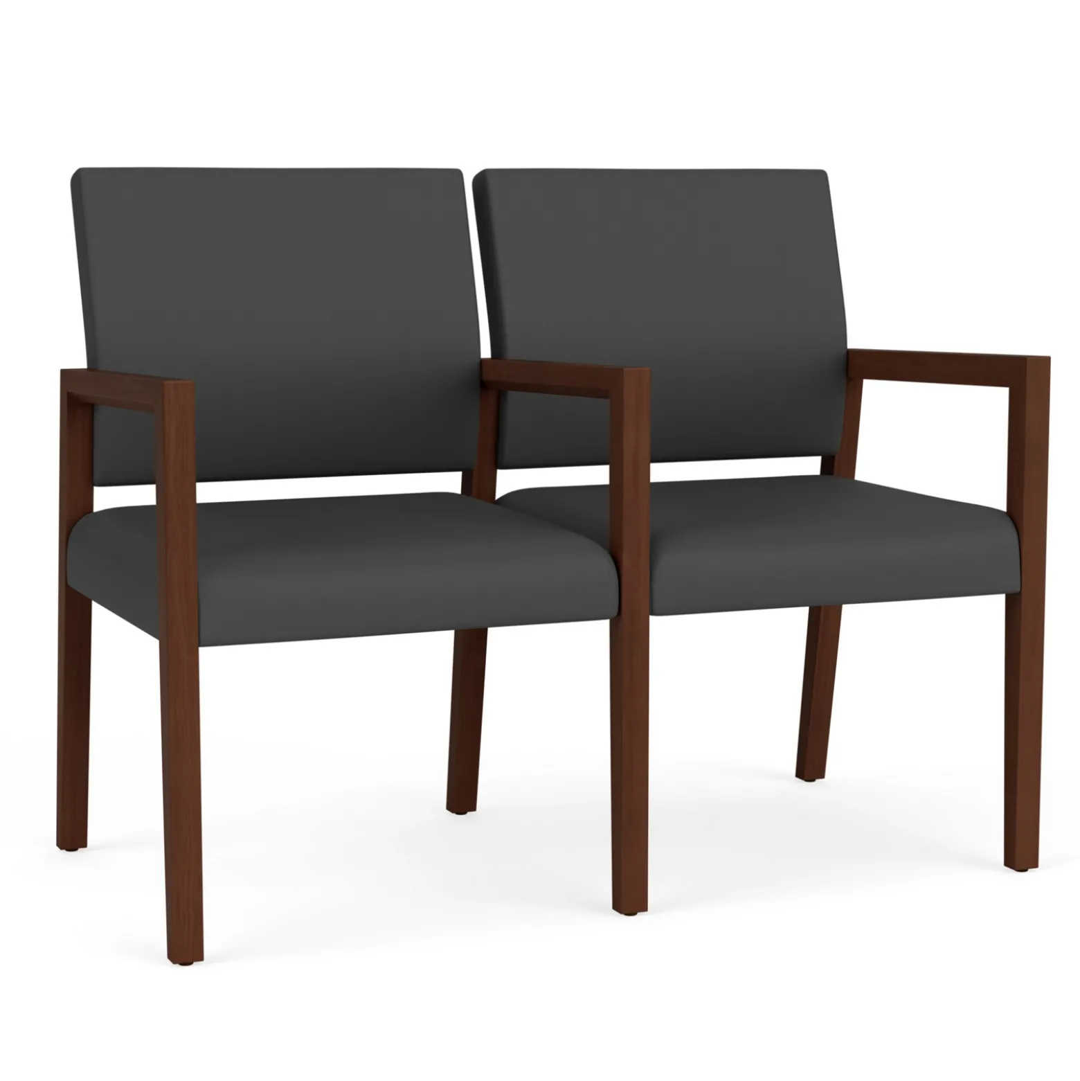 Hampton 2 Seat Sofa with Center Arms in Standard Upholstery