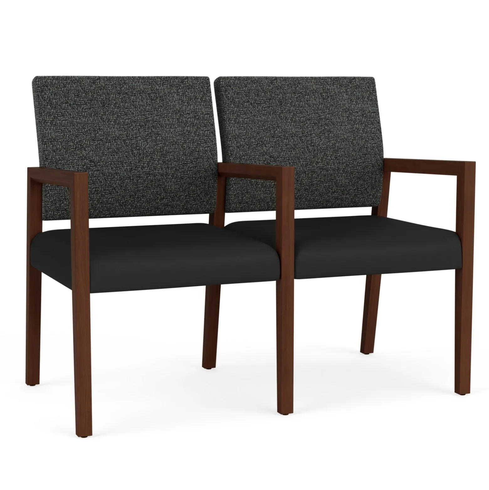 Hampton 2 Seat Sofa with Center Arms in Standard Upholstery