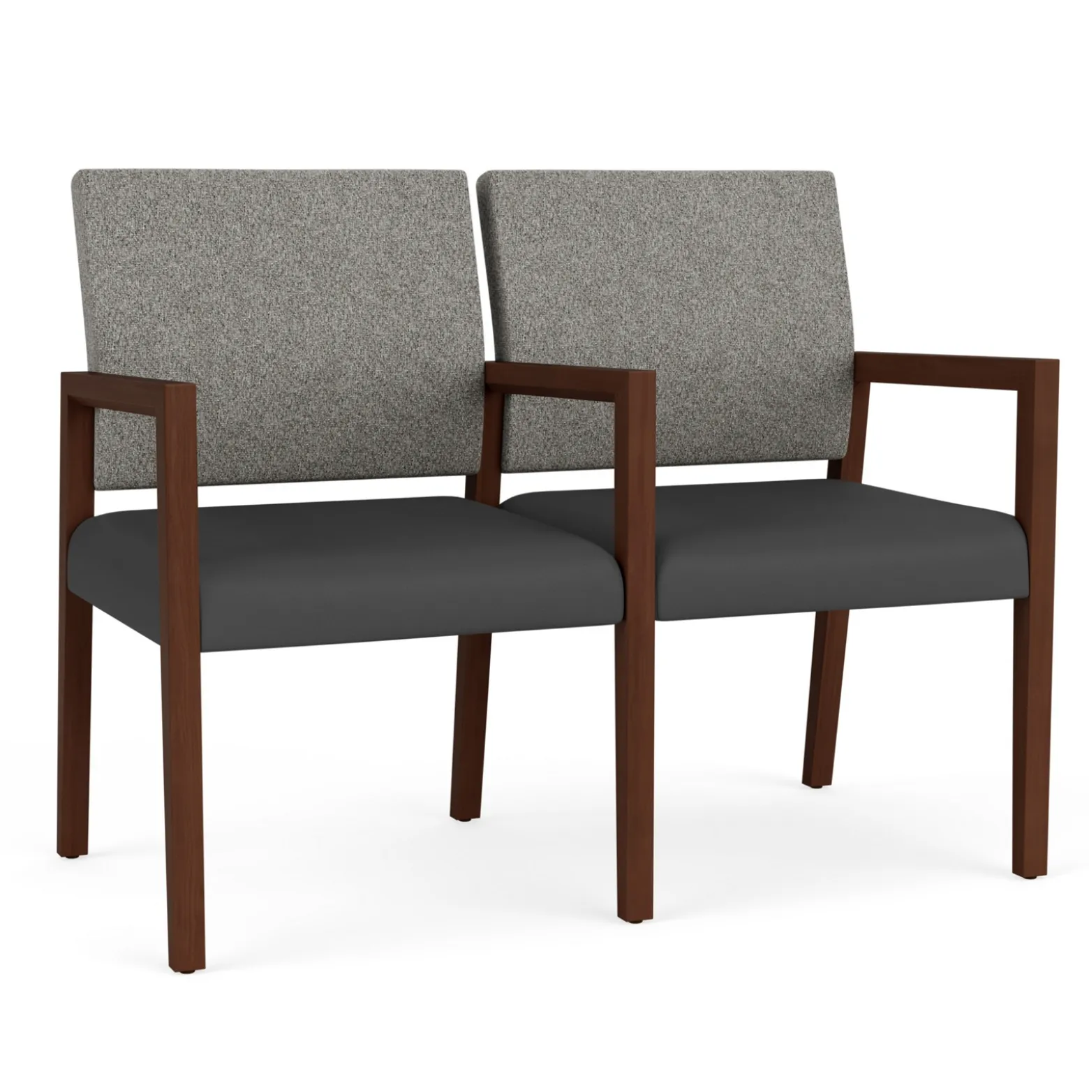 Hampton 2 Seat Sofa with Center Arms in Standard Upholstery