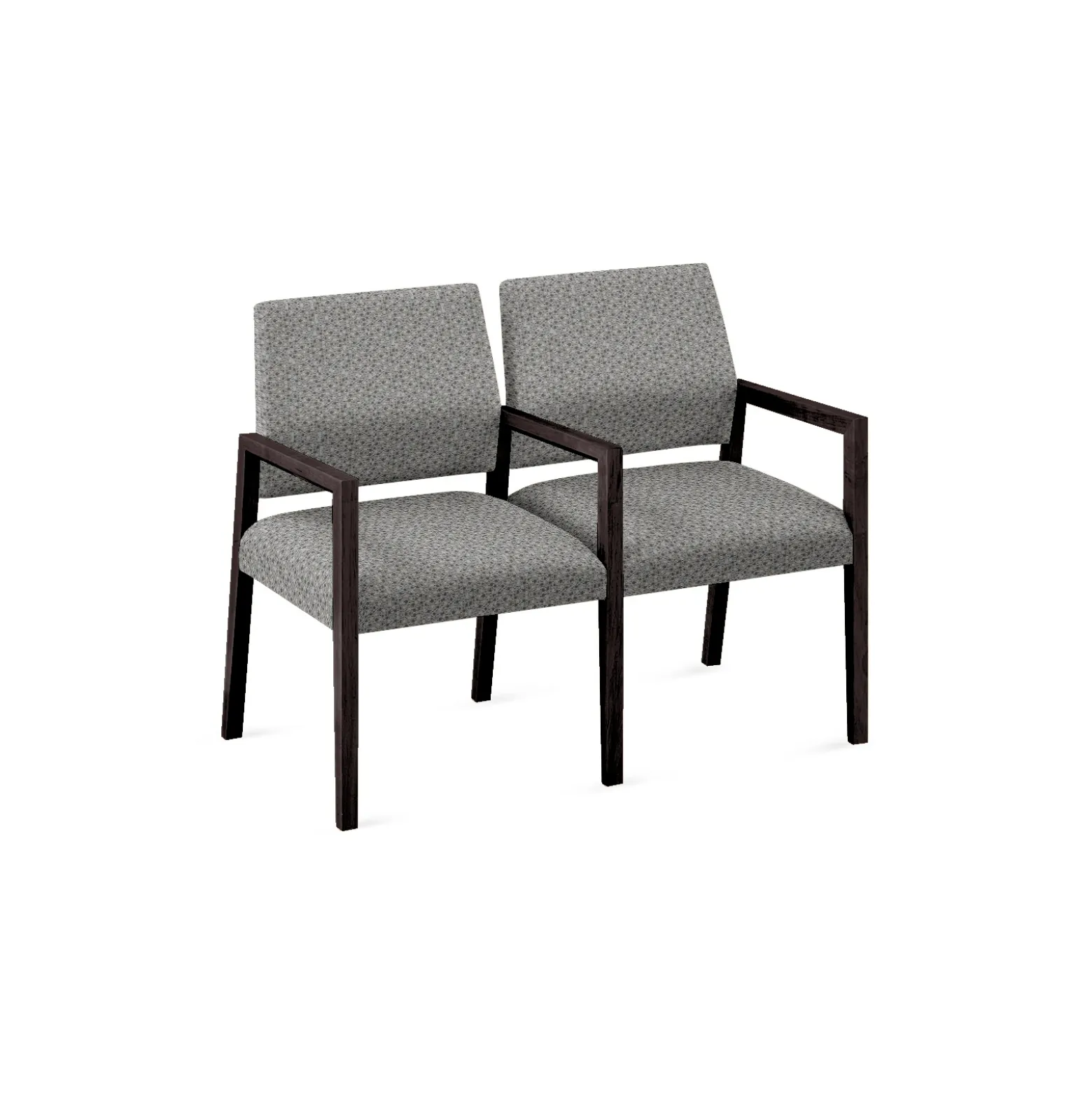 Hampton 2 Seat Sofa with Center Arms in Standard Upholstery