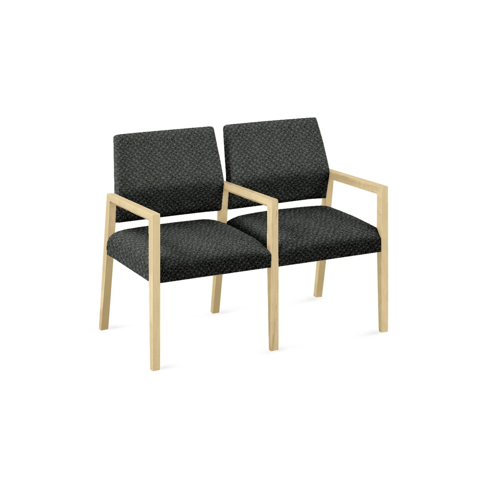 Hampton 2 Seat Sofa with Center Arms in Standard Upholstery