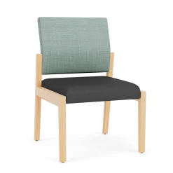 Hampton Armless Guest Chair in Designer Upholstery