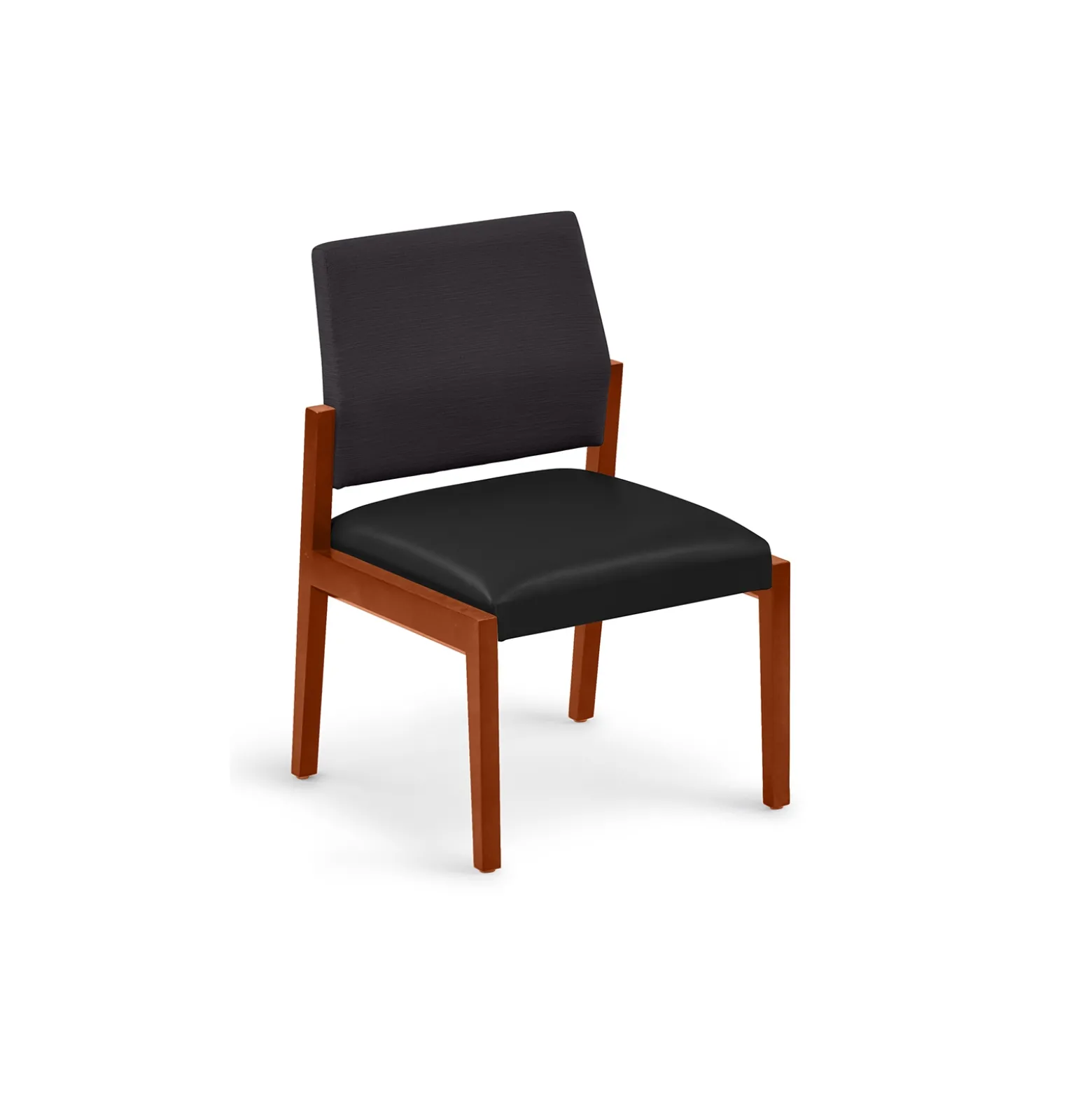 Hampton Armless Guest Chair in Designer Upholstery