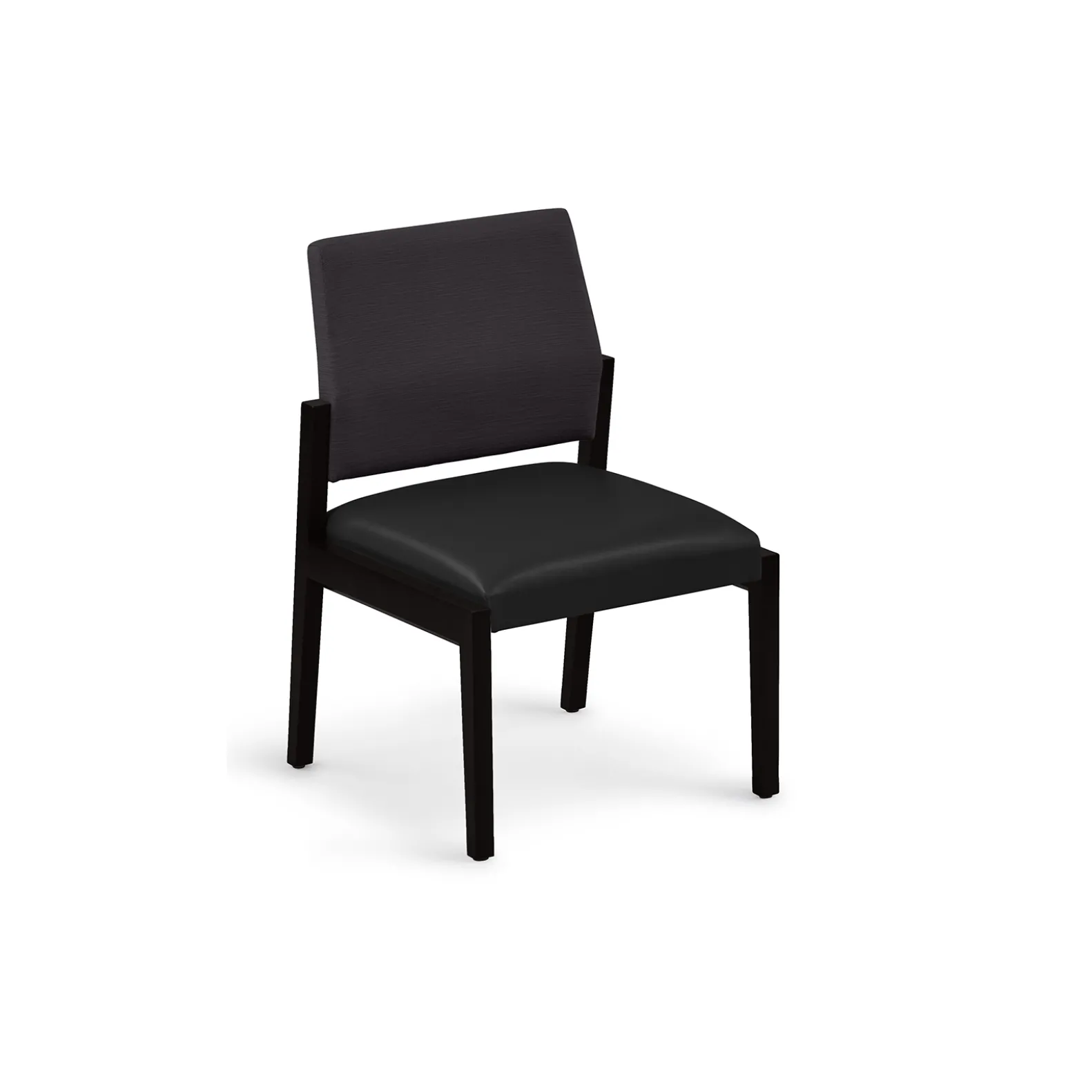 Hampton Armless Guest Chair in Designer Upholstery