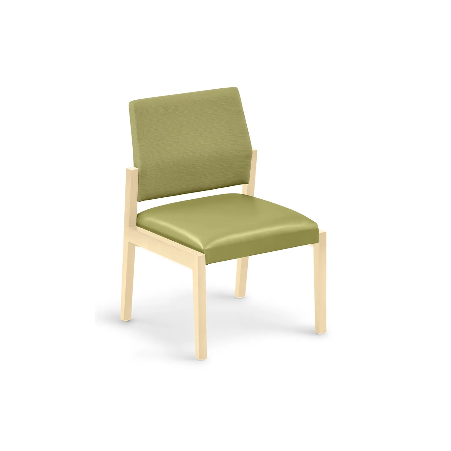 Hampton Armless Guest Chair in Designer Upholstery