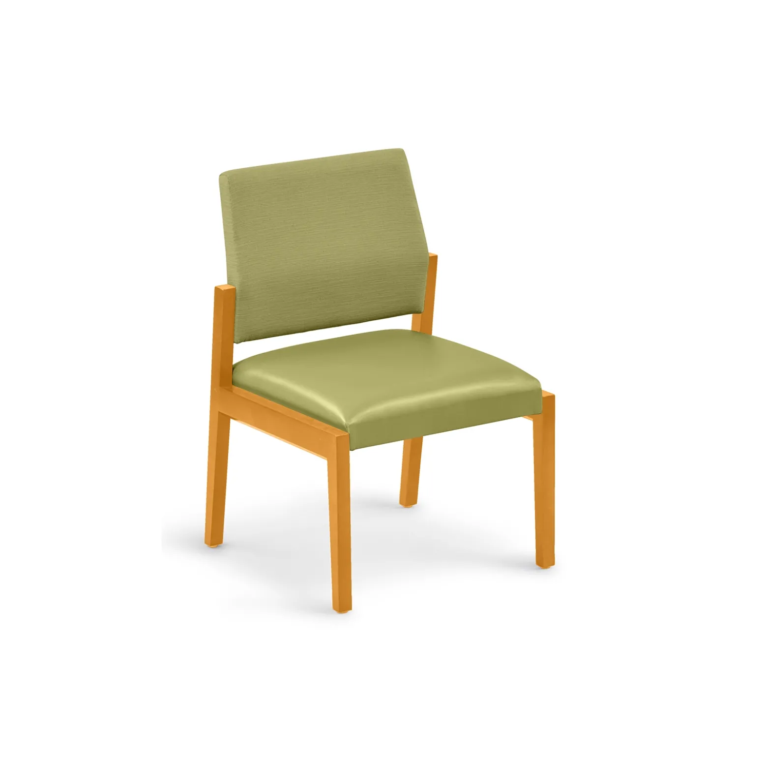 Hampton Armless Guest Chair in Designer Upholstery