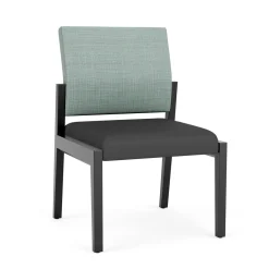 Hampton Armless Guest Chair in Designer Upholstery
