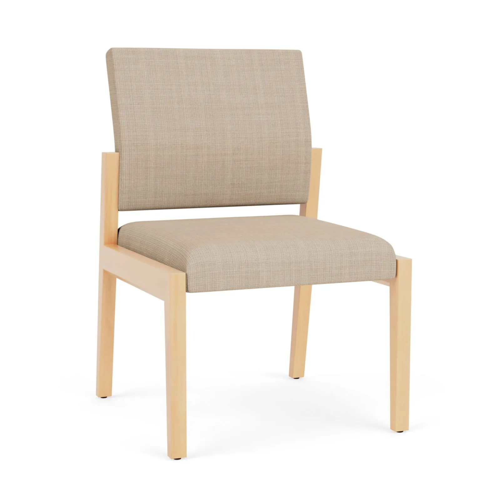 Hampton Armless Guest Chair in Designer Upholstery