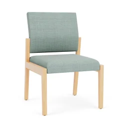 Hampton Armless Guest Chair in Designer Upholstery