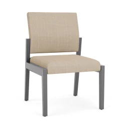 Hampton Armless Guest Chair in Designer Upholstery