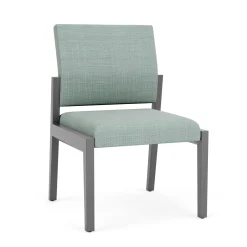 Hampton Armless Guest Chair in Designer Upholstery
