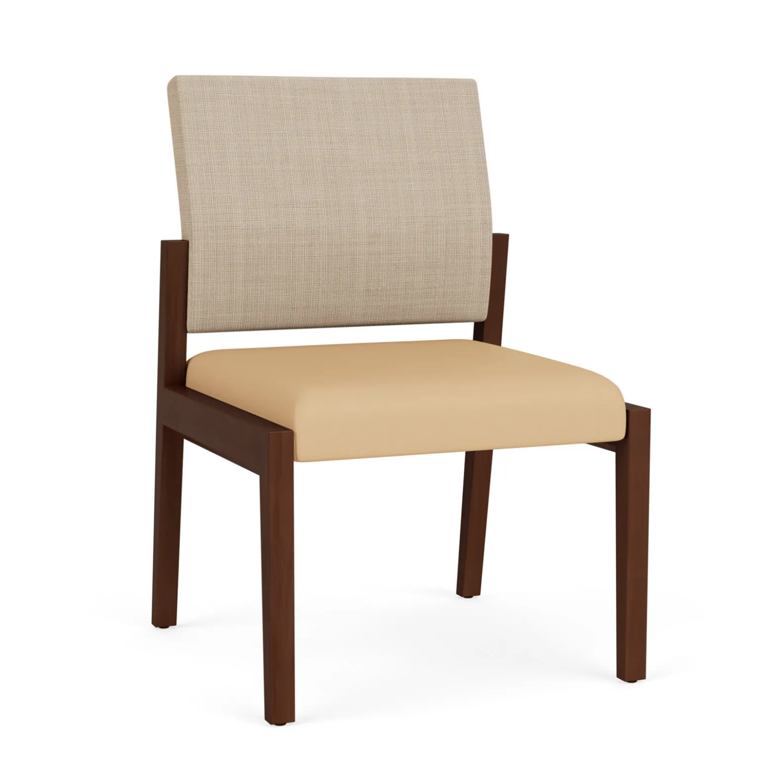 Hampton Armless Guest Chair in Designer Upholstery