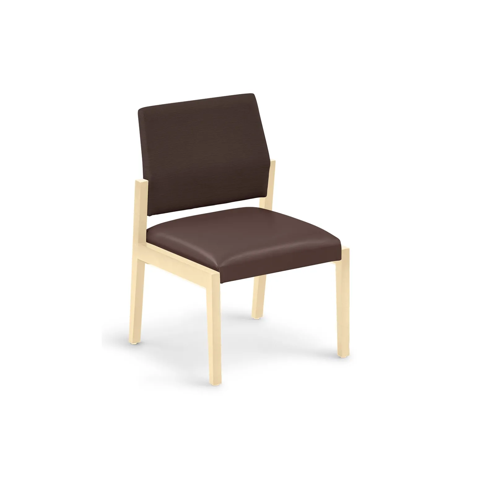 Hampton Armless Guest Chair in Designer Upholstery