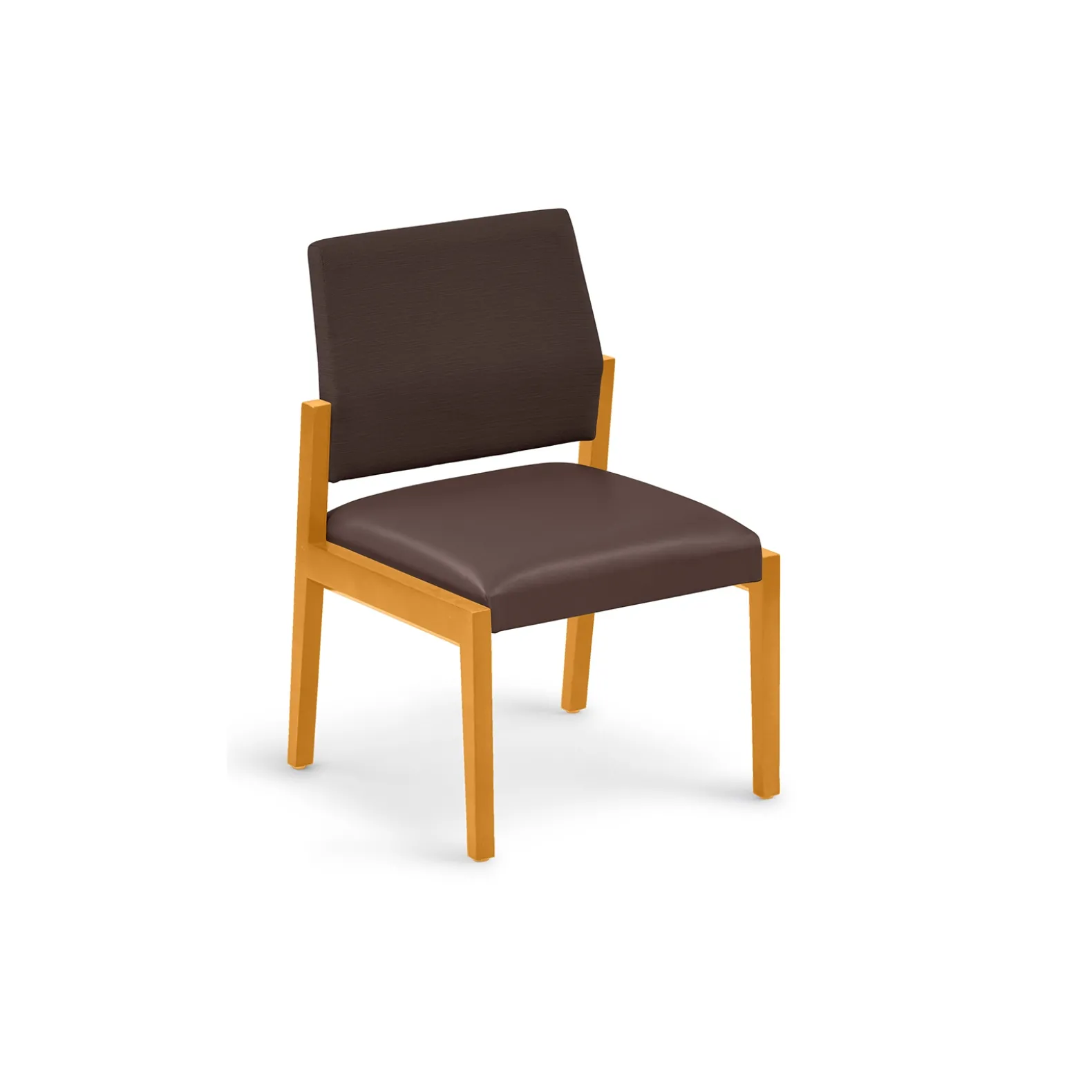 Hampton Armless Guest Chair in Designer Upholstery