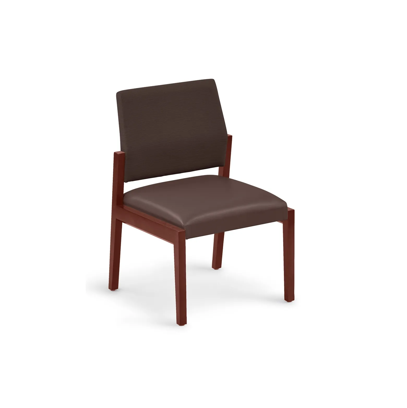 Hampton Armless Guest Chair in Designer Upholstery
