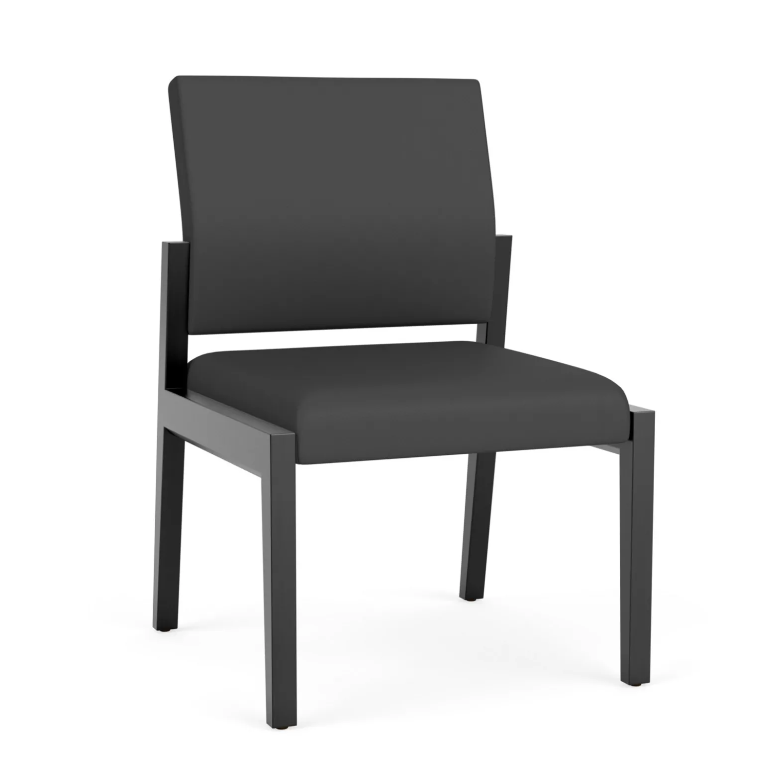 Hampton Armless Guest Chair in Standard Upholstery