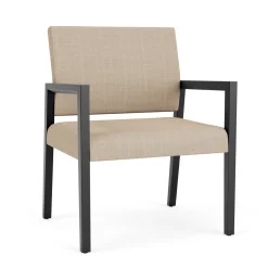 Hampton Oversized Guest Chair in Designer Upholstery