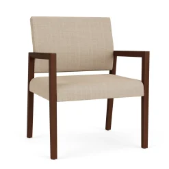 Hampton Oversized Guest Chair in Designer Upholstery