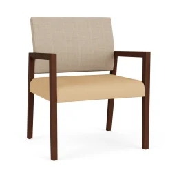 Hampton Oversized Guest Chair in Designer Upholstery