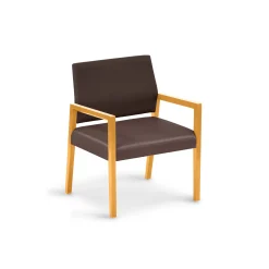 Hampton Oversized Guest Chair in Designer Upholstery