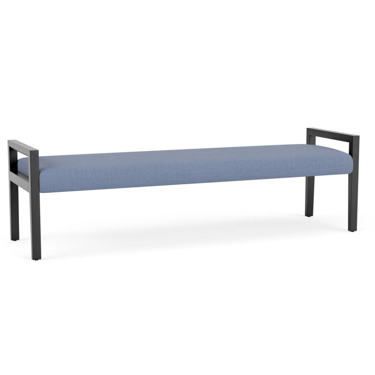 Hampton Three Seat Bench in Designer Upholstery