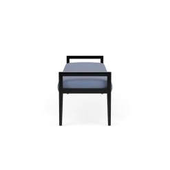 Hampton Three Seat Bench in Designer Upholstery