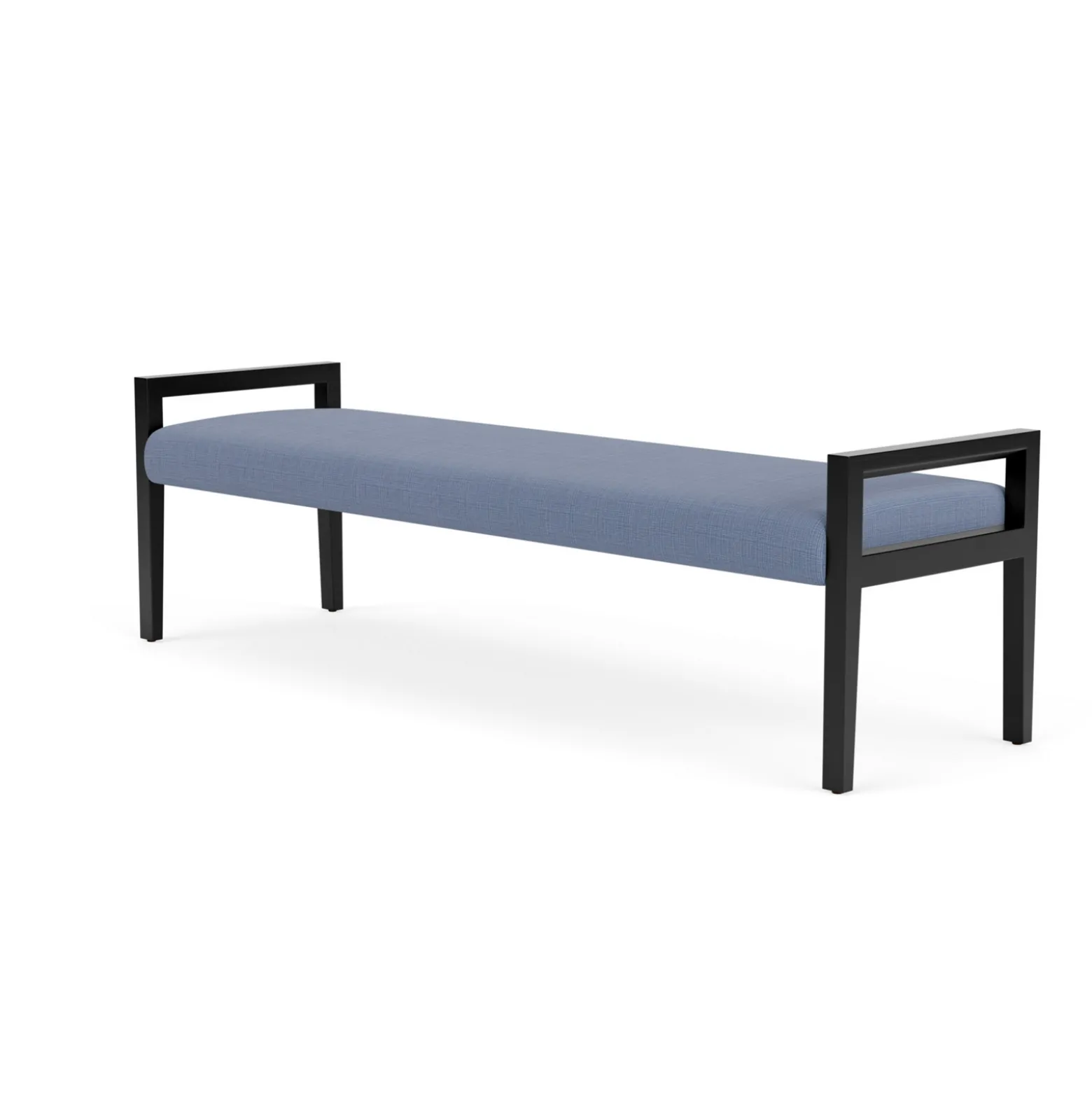 Hampton Three Seat Bench in Designer Upholstery