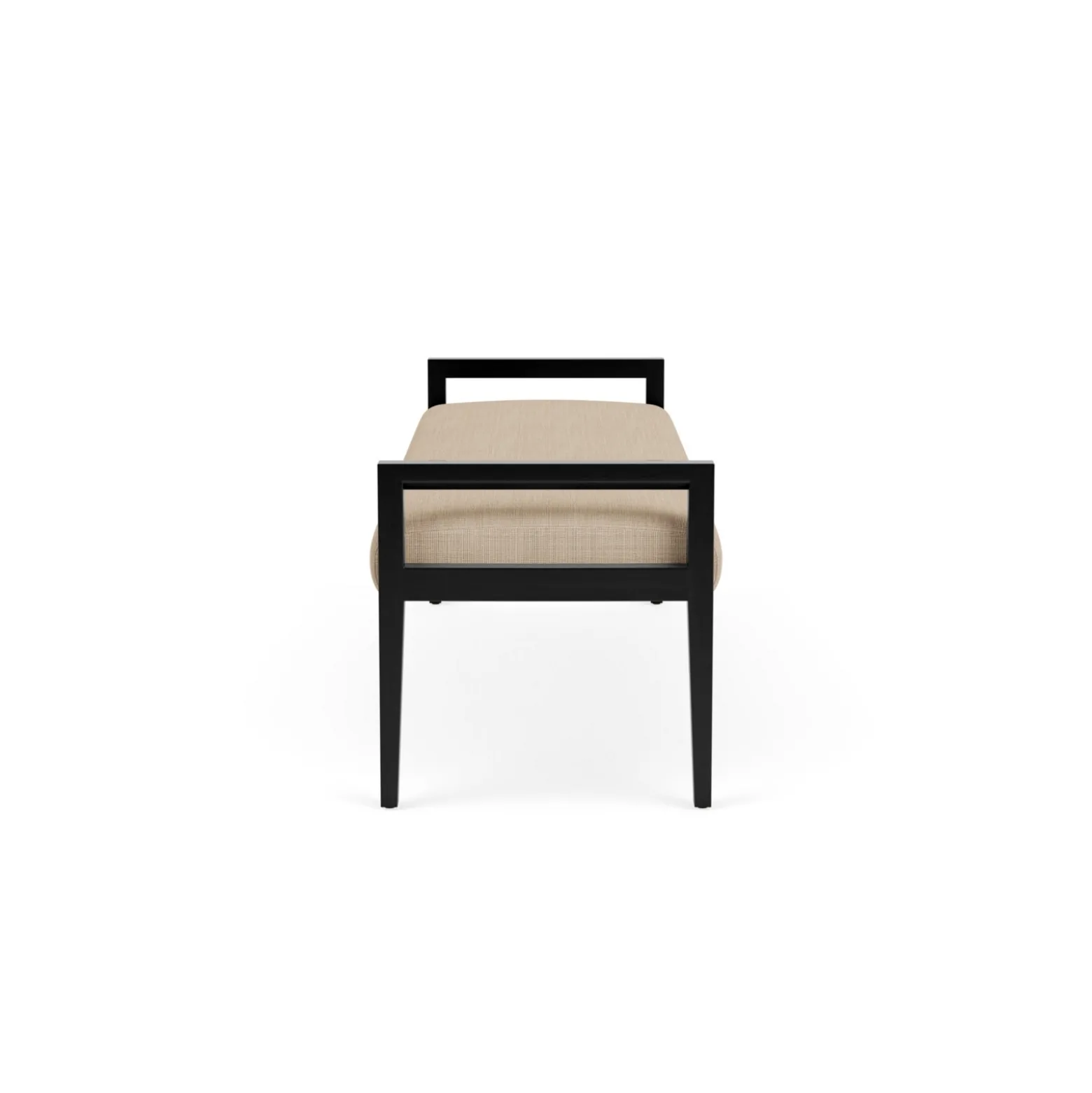 Hampton Three Seat Bench in Designer Upholstery