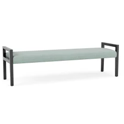 Hampton Three Seat Bench in Designer Upholstery