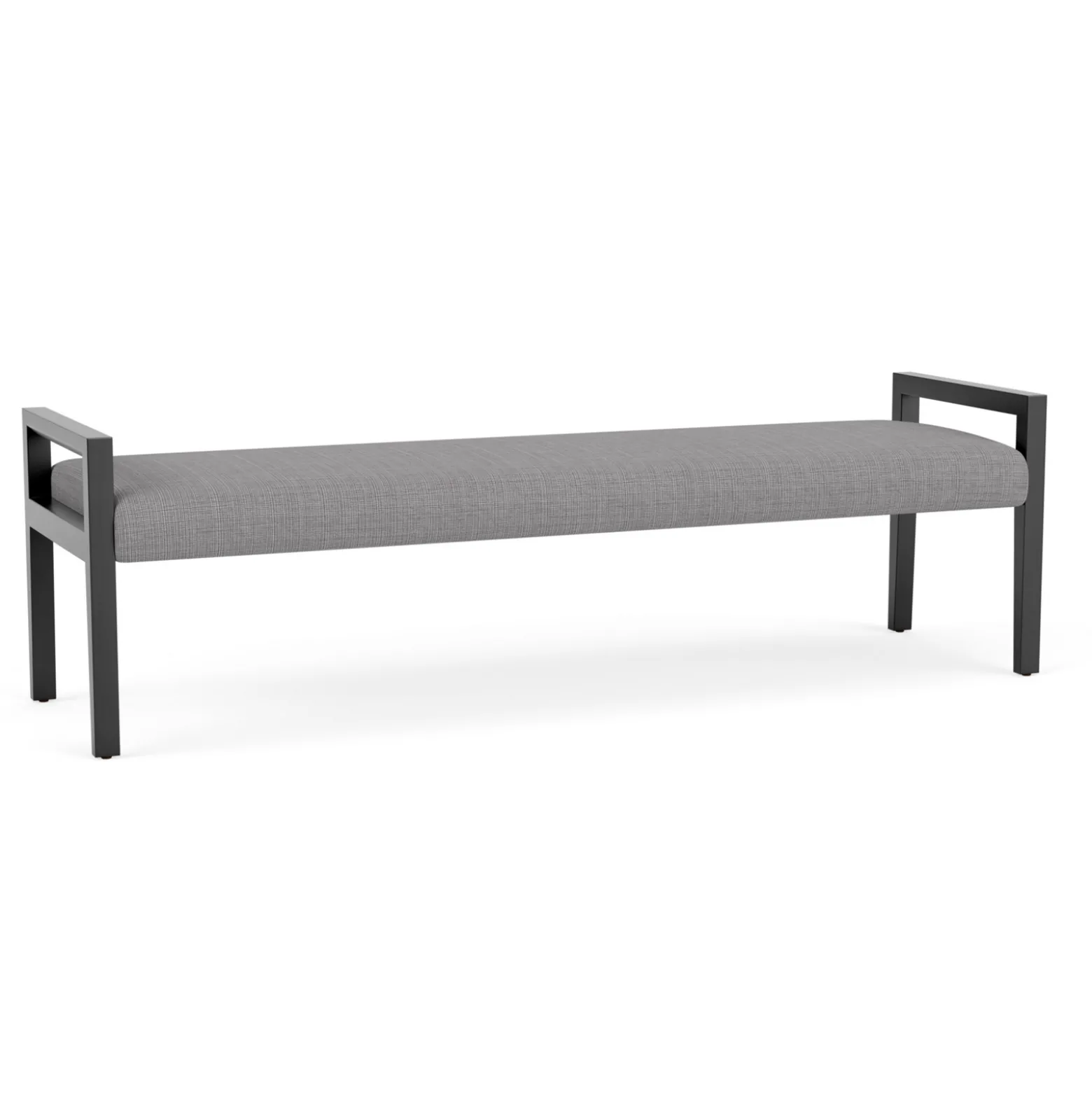 Hampton Three Seat Bench in Designer Upholstery