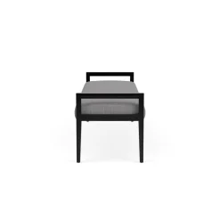 Hampton Three Seat Bench in Designer Upholstery
