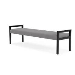 Hampton Three Seat Bench in Designer Upholstery