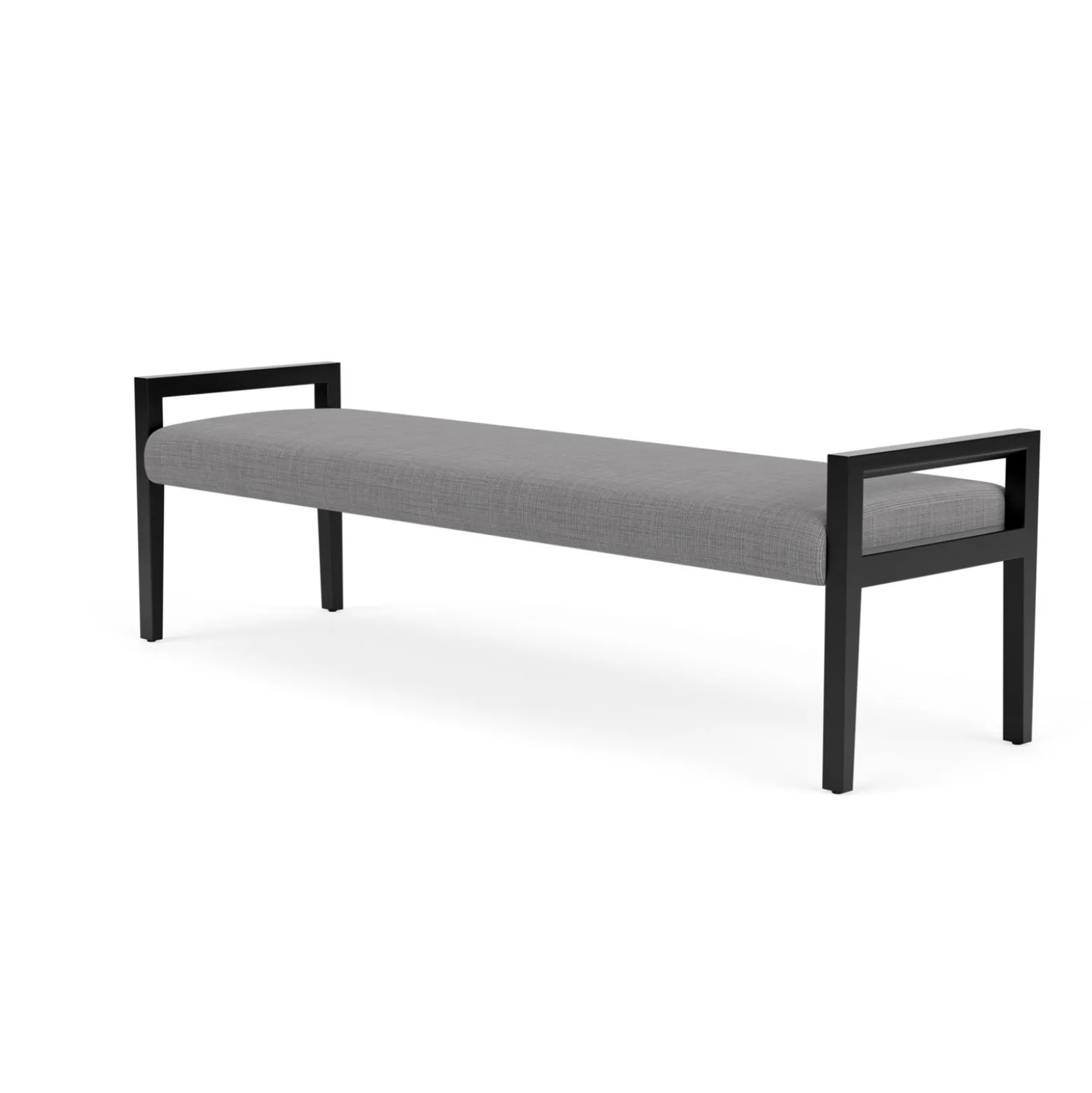 Hampton Three Seat Bench in Designer Upholstery