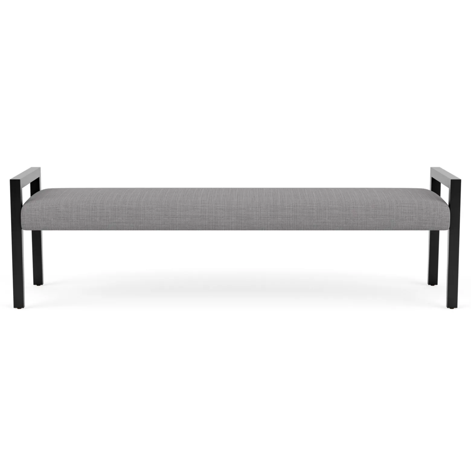 Hampton Three Seat Bench in Designer Upholstery