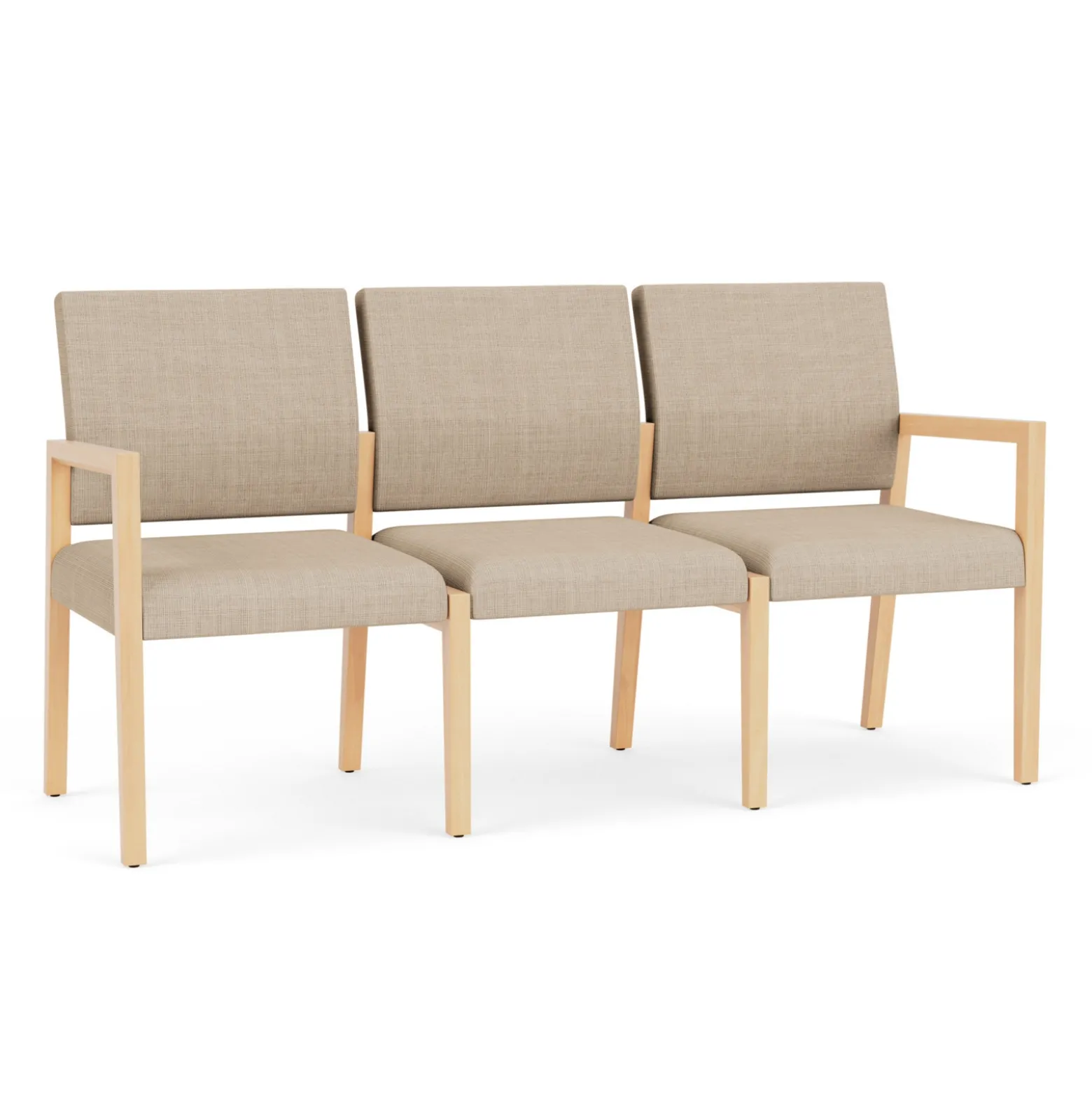 Hampton Three Seat Sofa in Designer Upholstery
