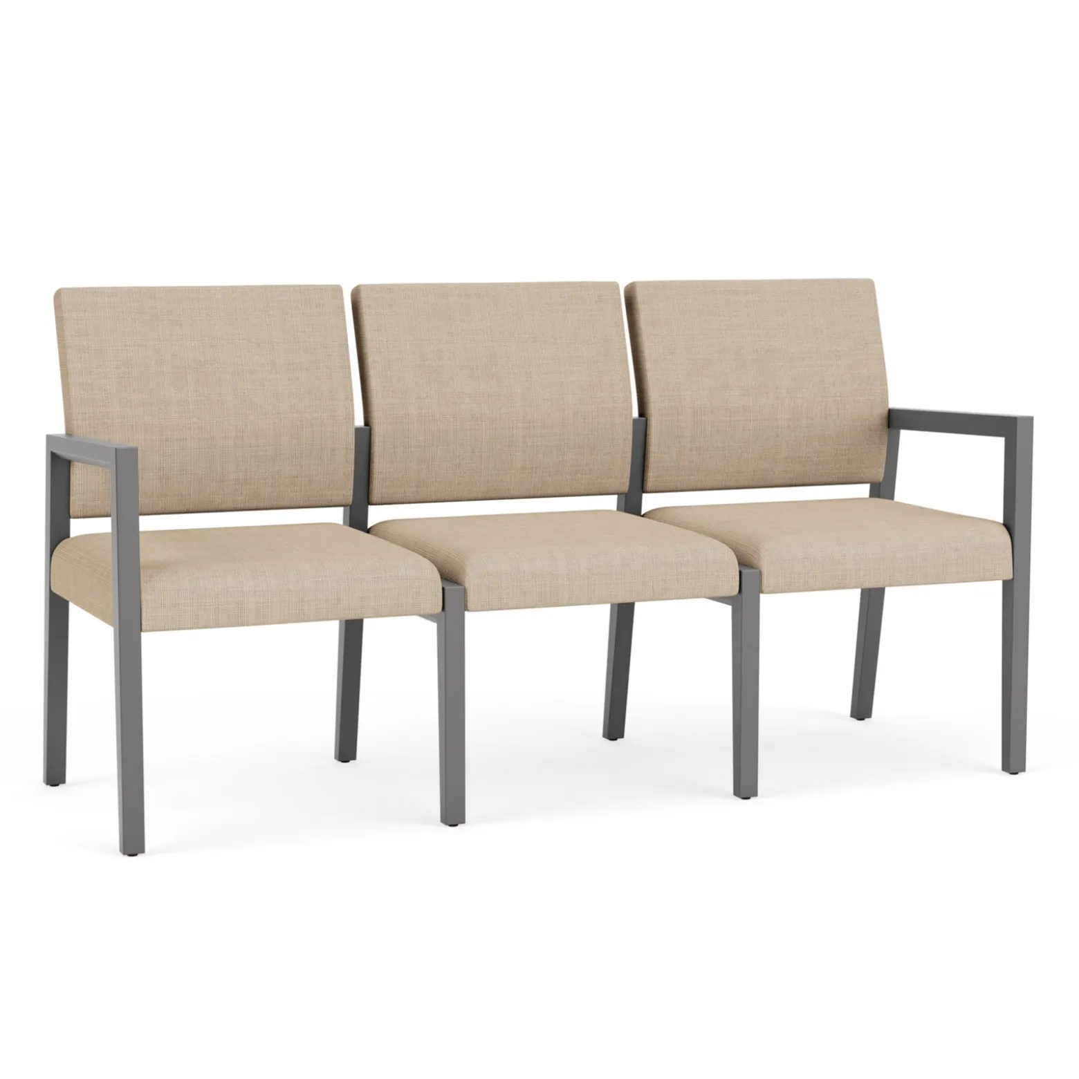 Hampton Three Seat Sofa in Designer Upholstery
