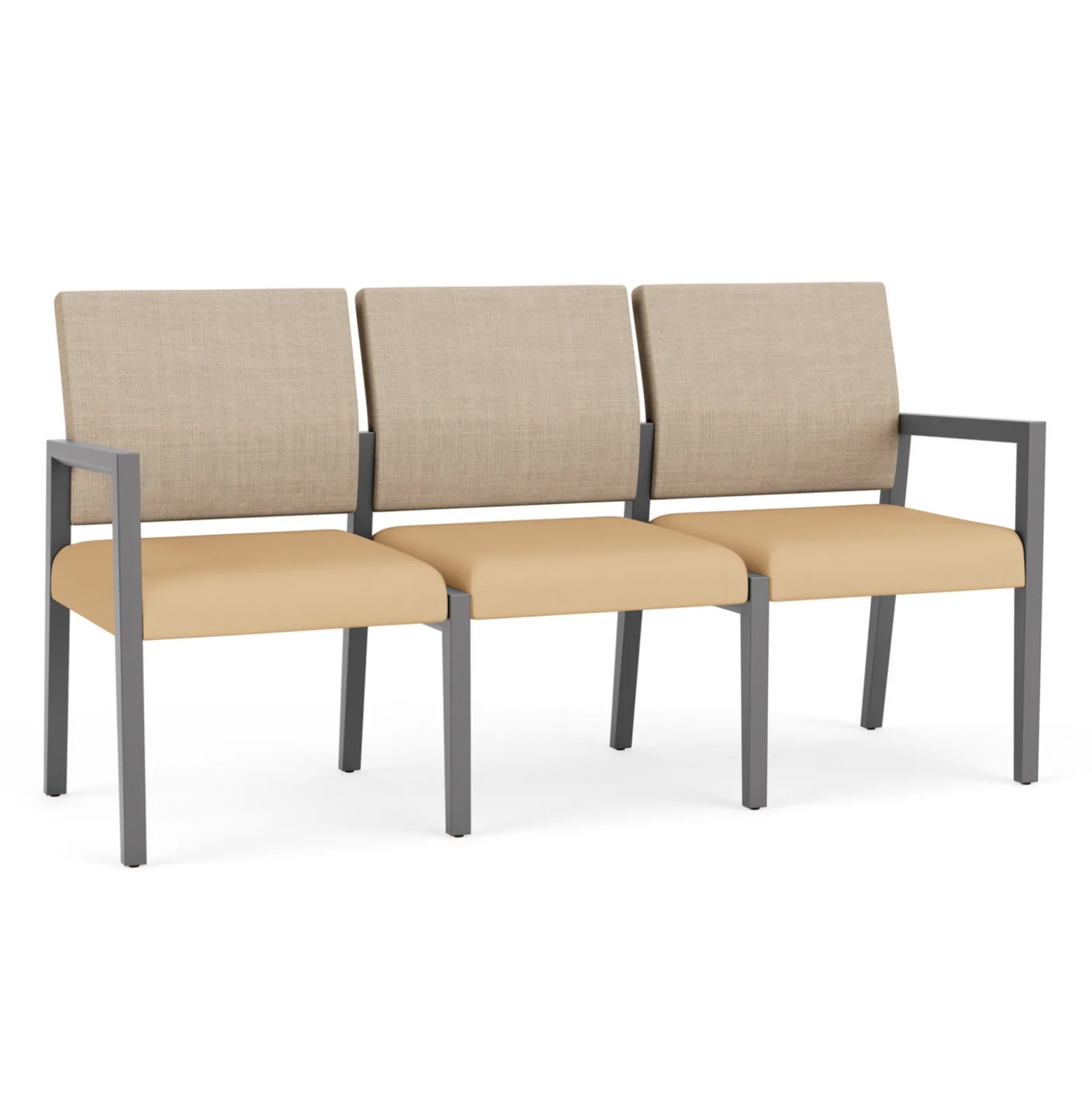 Hampton Three Seat Sofa in Designer Upholstery