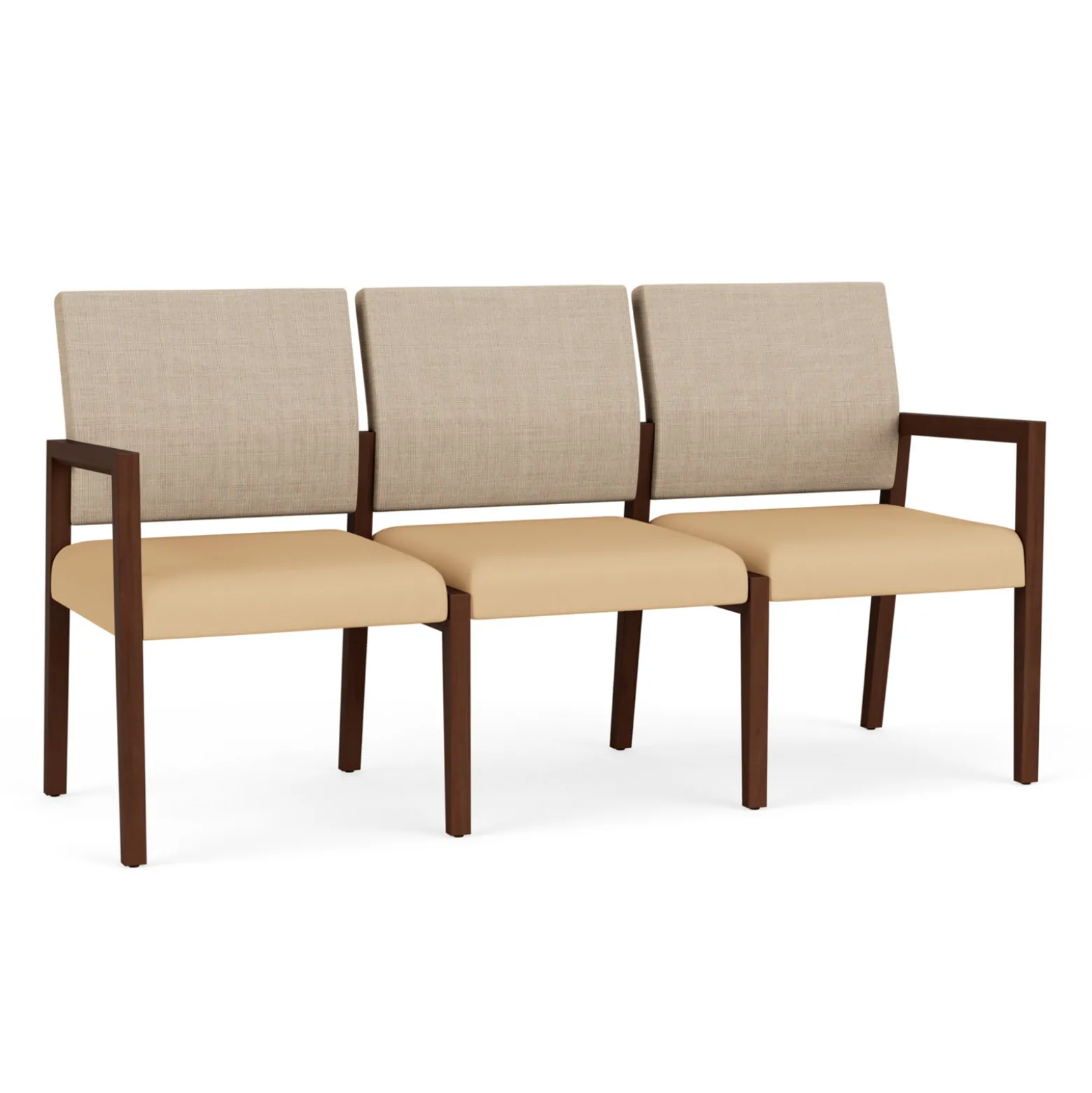 Hampton Three Seat Sofa in Designer Upholstery
